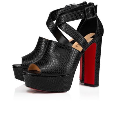 Zapatos De Plataforma Bingirl Christian Louboutin Mujer - Negros - 1201293W256